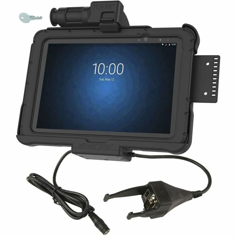 RAM Mounts GDS Key Locking Power + Data & DB9 Dock for Zebra ET5x 10.1" Series - Thumbnail 2