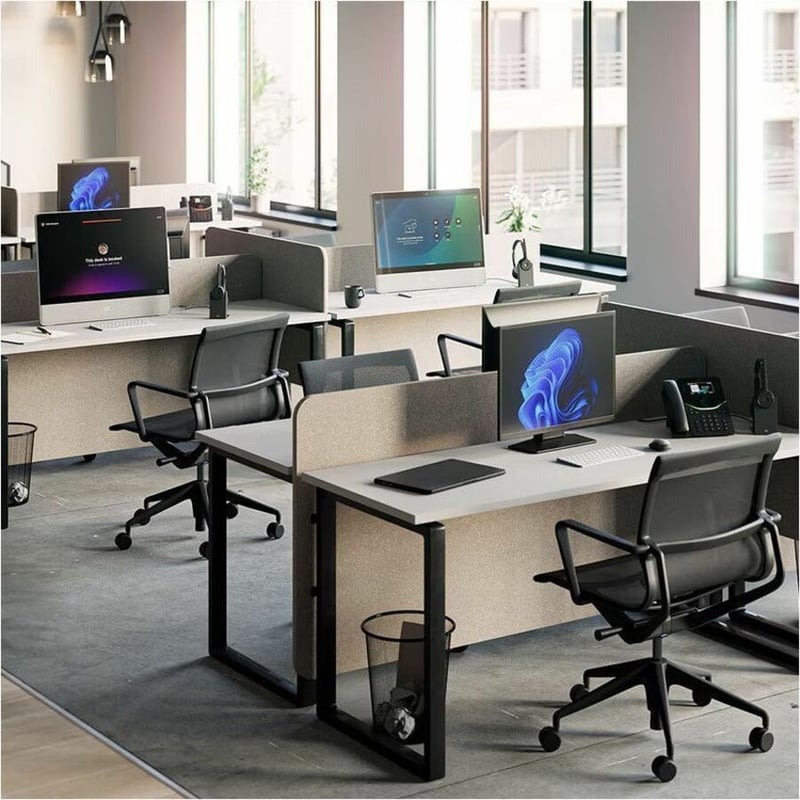 CISCO DESK - WOODLAND GREEN REMANUFACTURED - Thumbnail 5