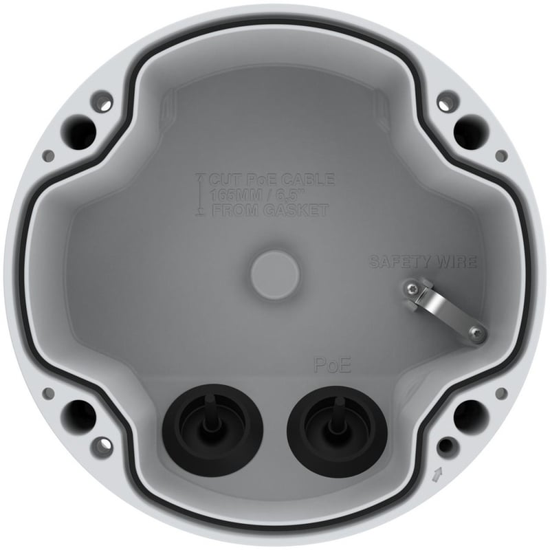 AXIS TP1602-E Mounting Box for Network Camera, Conduit - White - Thumbnail 5