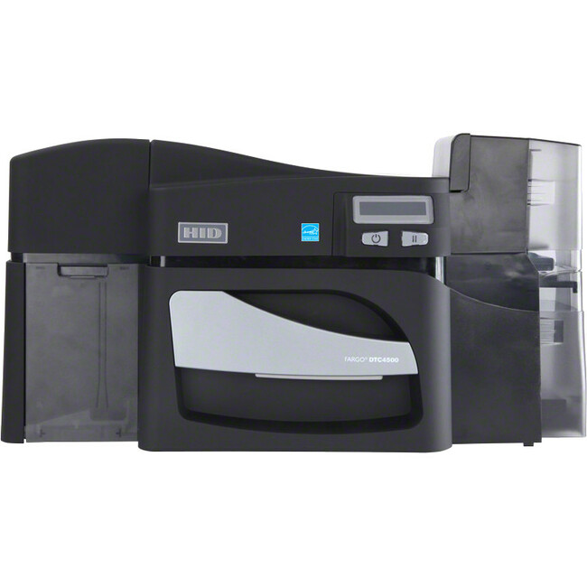 Fargo DTC4500E Desktop Dye Sublimation/Thermal Transfer Printer - Color - Card Print - Fast Ethernet - USB - Thumbnail 1