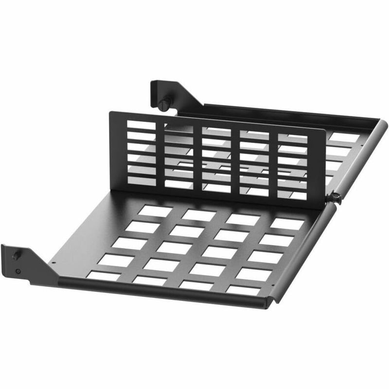 Panduit HD Flex Enclosure Trunk Slack Plate 2RU, Black - Thumbnail 2