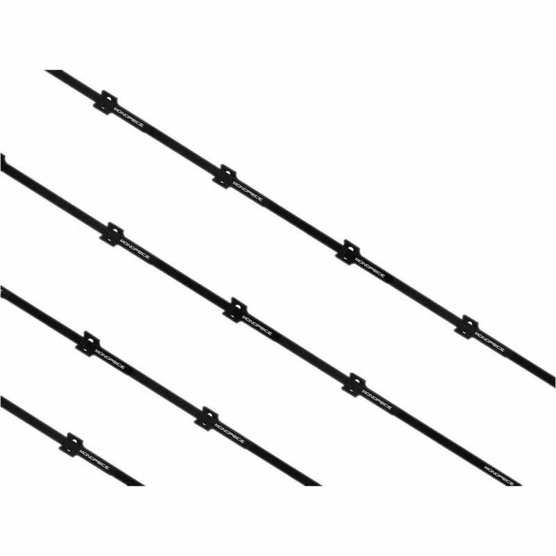 HOOK & LOOP FASTENING CABLE TIES, 6-INCH, 50PCS/PACK, BLACK - Thumbnail 4