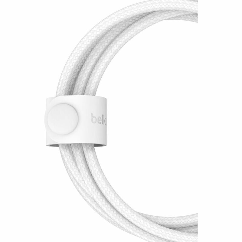 BRAIDED PCR 2-IN-1 USB-C TO LTG CABLE 60W 1.5M WHITE - Thumbnail 3