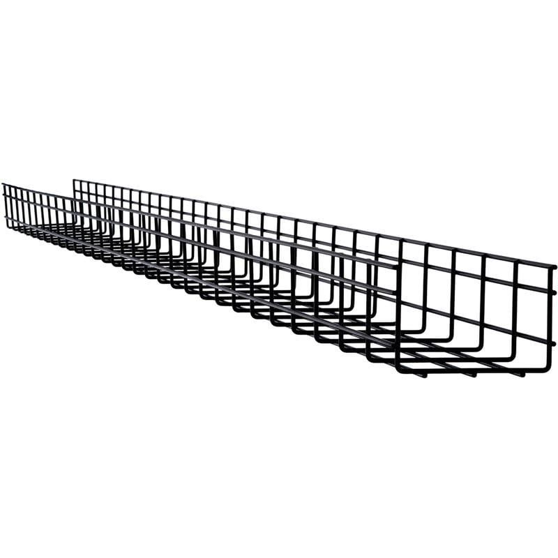 Tripp Lite by Eaton Wire Mesh Cable Tray - 150 x 100 x 3000 mm (6 in. x 4 in. x 10 ft.), 10 Pack - Thumbnail 1
