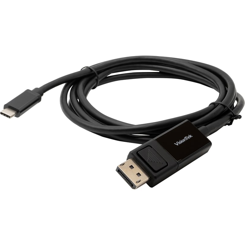 VisionTek USB-C to DisplayPort 1.4 Bi-Directional 2M Active Cable (M/M) - Thumbnail 1