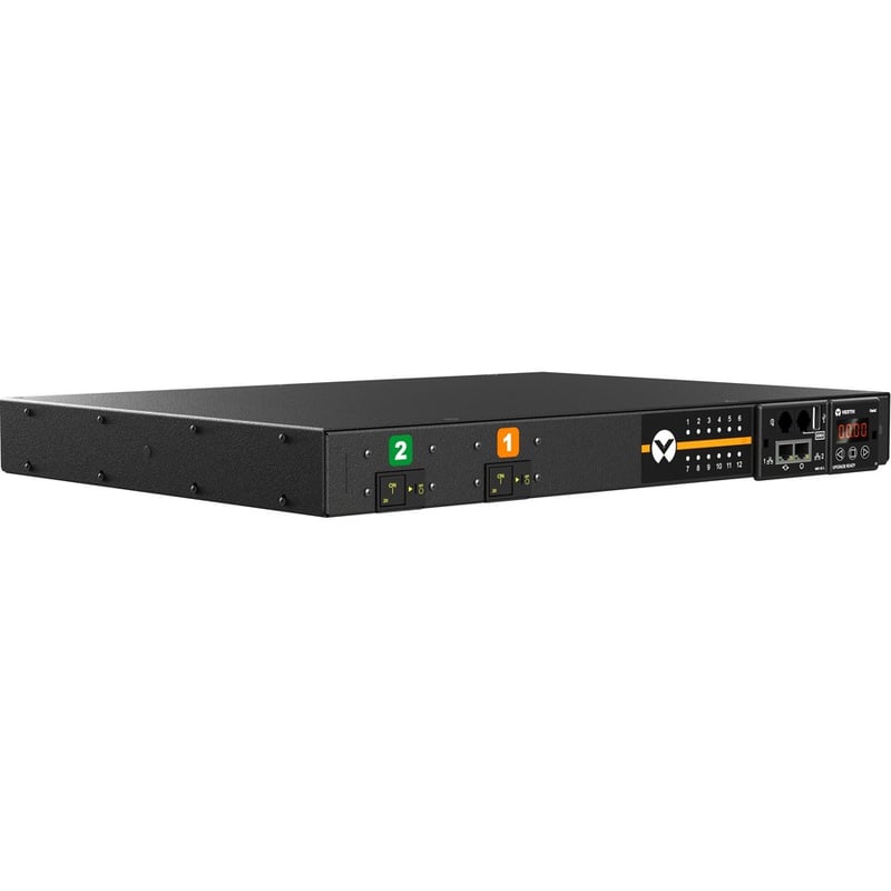 Vertiv Geist Switched Rack PDU - 1U Rack| 30A| 5-20R| L5-30P| Horizontal PDU - Thumbnail 3
