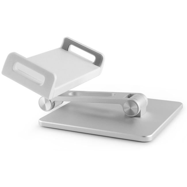 4XEM Desktop Metal Holder for Tablet with Tablet/Phone Clip - Thumbnail 1