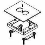 Wiremold Flush Carpet Trim Plate