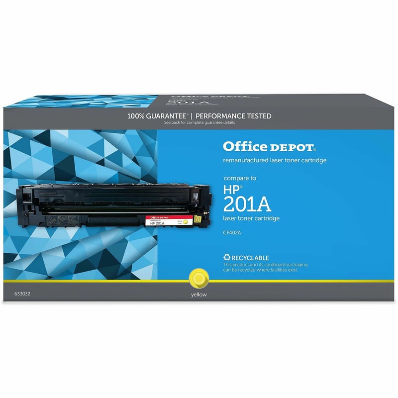 Clover Imaging Remanufactured Yellow Toner Cartridge for HP 201A (CF402A) - Thumbnail 1