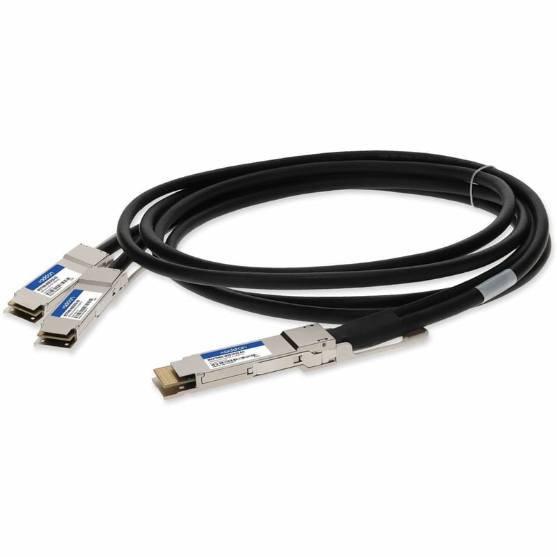 MELLANOX MCP7H60-W001R30 COMP TAA 400G-CU QSFP-DD/2XQSFP56 DAC 1M - Thumbnail 1