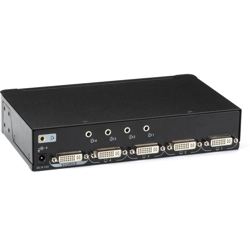 Black Box DVI-D Splitter with Audio and HDCP, 1 x 4 - Thumbnail 2