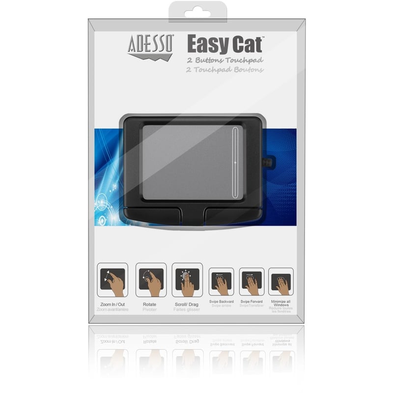 Adesso GP-160UB Easy Cat 2 Button Glidepoint Touchpad - Thumbnail 4