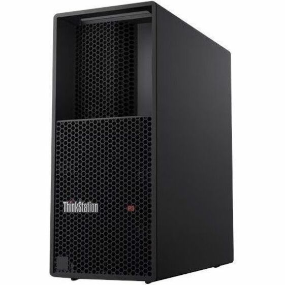 Lenovo ThinkStation P3 30GS006EUS Workstation - 1 Core i7 13th Gen i7-13700 - vPro Technology - 64 GB - 2 TB SSD - Tower - Thumbnail 2