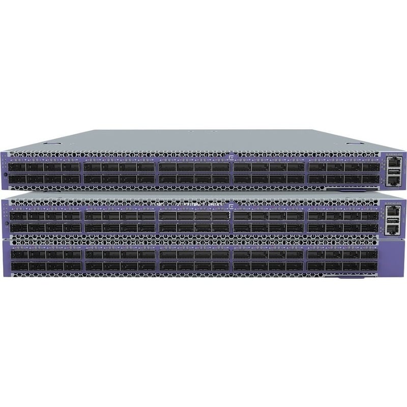 EXTREME SLX 9740 WITH BACK TO FRONT AIR FLOW. SUPPORTS 40X100/40G WITH TWO AC PO