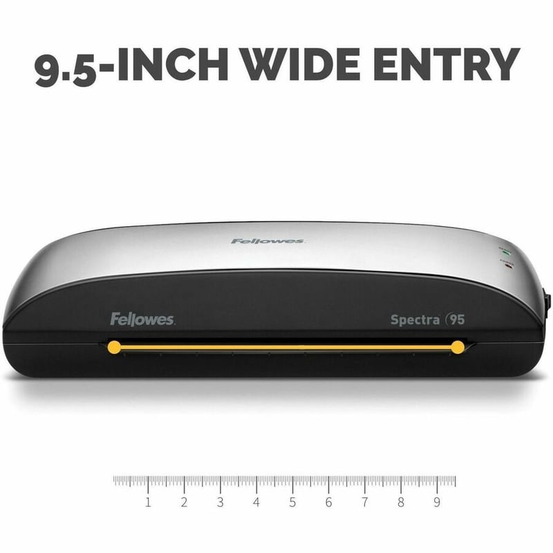 Fellowes Spectra 95 Thermal Laminator for Home or Home Office Use with 10 Pouch Starter Kit - Thumbnail 4