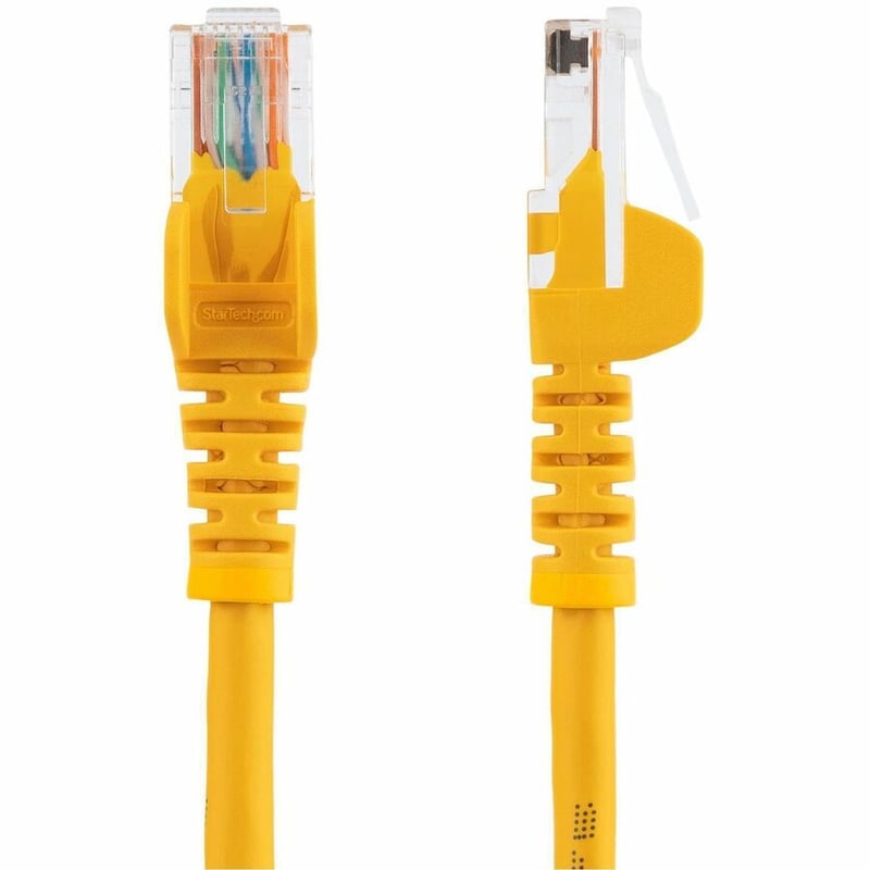 StarTech.com 15 ft Yellow Snagless Cat5e UTP Patch Cable - Thumbnail 2