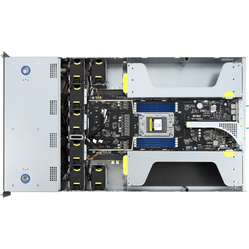 Asus ESC4000A-E10 Barebone System - 2U Rack-mountable - Socket SP3 - 1 x Processor Support - Thumbnail 2