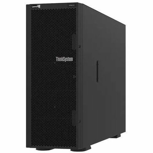 Lenovo ThinkSystem ST650 V3 7D7A1007NA 4U Tower Server - 1 x Intel Xeon Silver 4410Y 2 GHz - 32 GB RAM - Serial ATA, 12Gb/s SAS Controller - Thumbnail 1