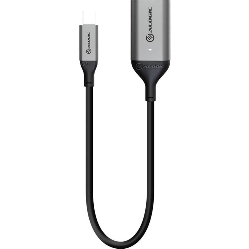 Alogic Ultra Mini DisplayPort 1.4 to HDMI Adapter - 4K 60Hz - ACTIVE - 20cm - Thumbnail 2