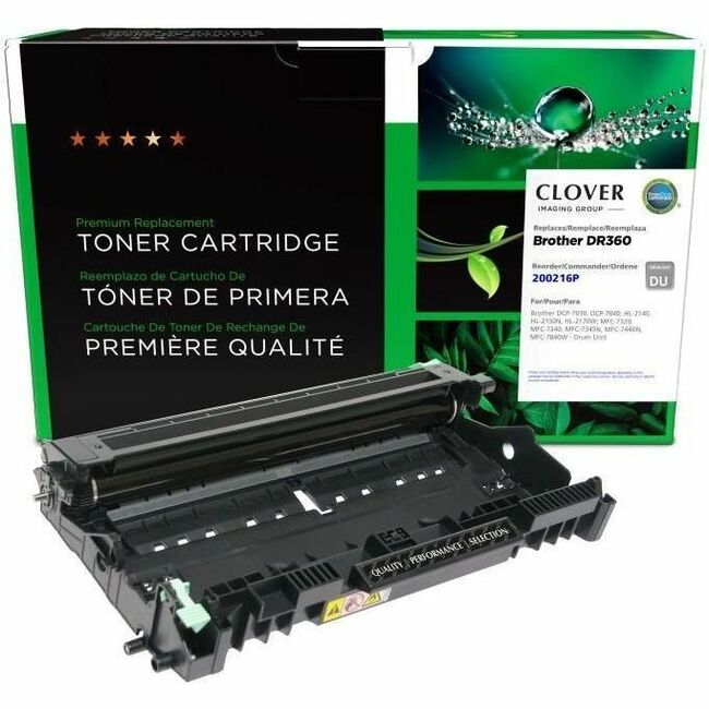 Clover Imaging Remanufactured Drum Unit for Brother DR360 - Thumbnail 1