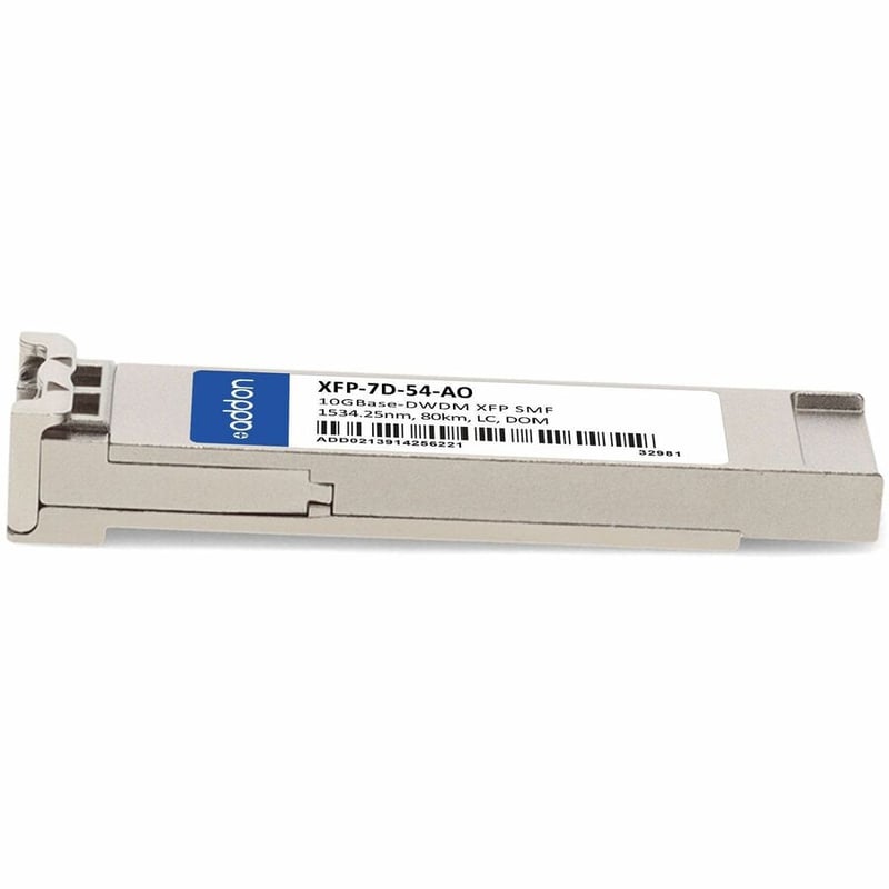 AddOn Rad XFP-7D-54 Compatible TAA Compliant 10GBase-DWDM XFP Transceiver (SMF, 1534.25nm, 80km, LC, DOM) - Thumbnail 2