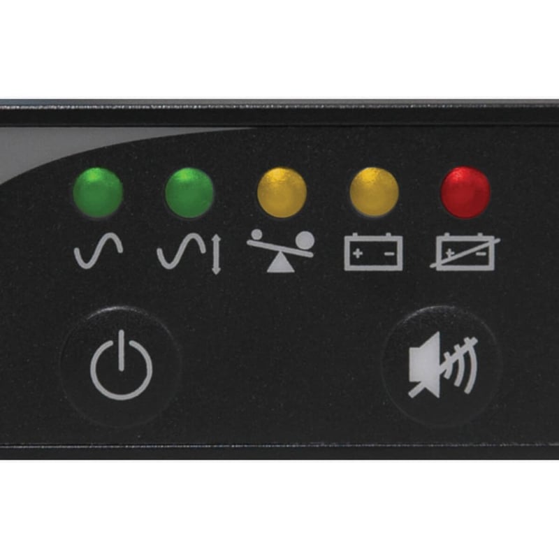 Tripp Lite by Eaton UPS SmartPro 120V 500VA 300W Line-Interactive UPS 1U WEBCARDLX USB DB9 6 Outlets - Thumbnail 2