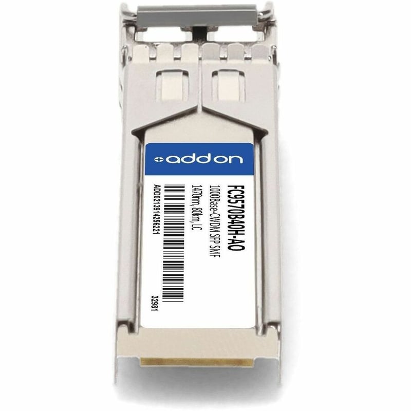 AddOn Fujitsu® FC9570B40H Compatible TAA 1000Base-CWDM SFP Transceiver (SMF, 1470nm, 80km, LC, DOM) - Thumbnail 4