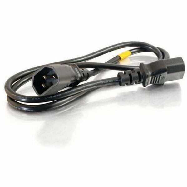 POWER CORD - POWER IEC 320 EN 60320 C14 - MALE LEFT GENDER - POWER IEC 320 EN 60 - Thumbnail 4
