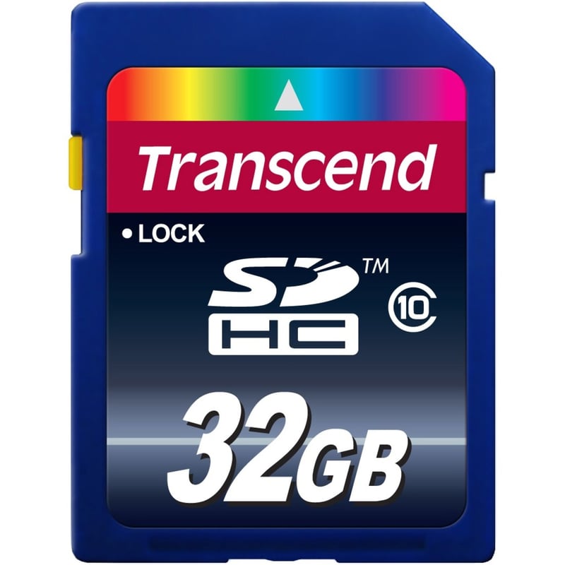 Transcend TS32GSDHC10 32 GB Class 10 SDHC - Thumbnail 1