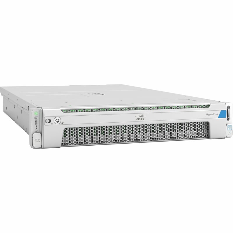Cisco HyperFlex HX240c M5 2U Rack Server - 2 Xeon Gold 6142 2.60 GHz - 384 GB RAM - 12Gb/s SAS, Serial ATA/600 Controller - Thumbnail 1