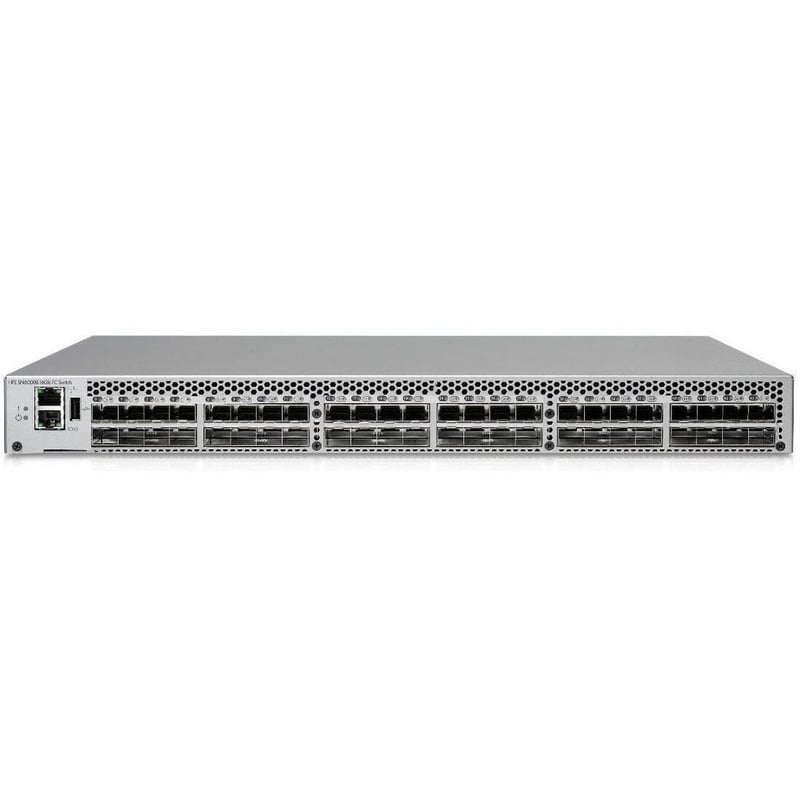 HPE SOURCING - CERTIFIED PRE-OWNED SN6000B 16Gb 48/24 Power Pack+ FC Switch