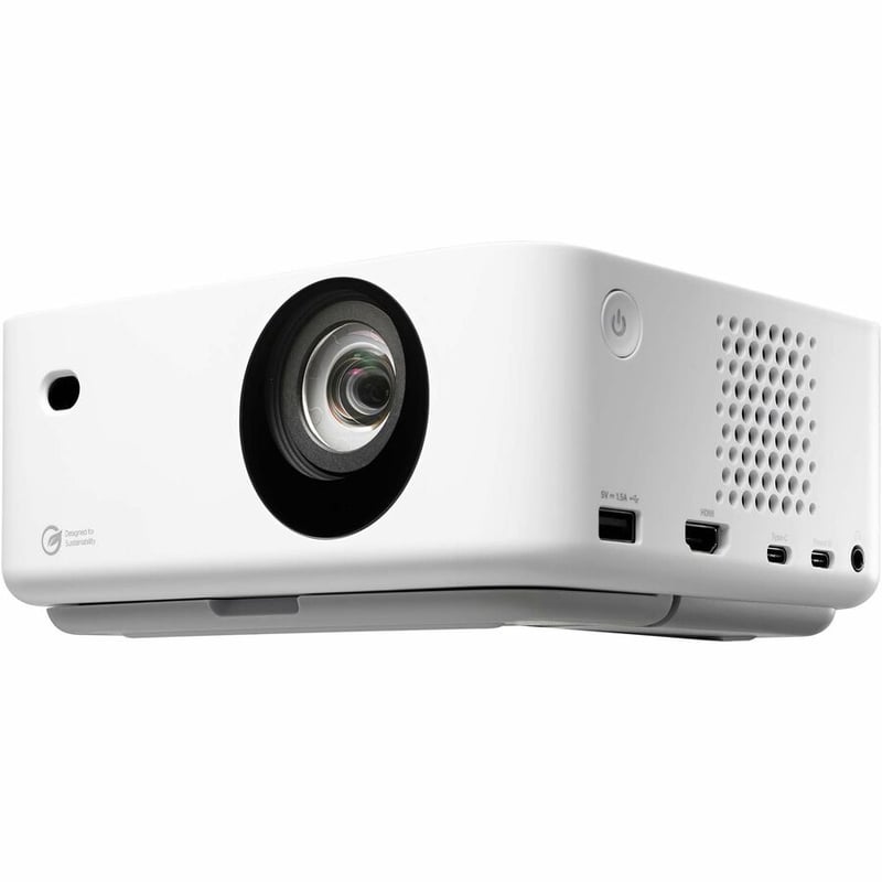 Optoma ML1080ST Short Throw DLP Projector - 16:9 - Portable - White - Thumbnail 4