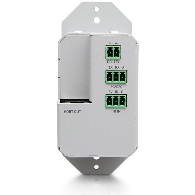 C2G 1-Gang HDMI HDBaseT Wall Plate Transmitter, RS232, IR over Cat Extender - Thumbnail 3