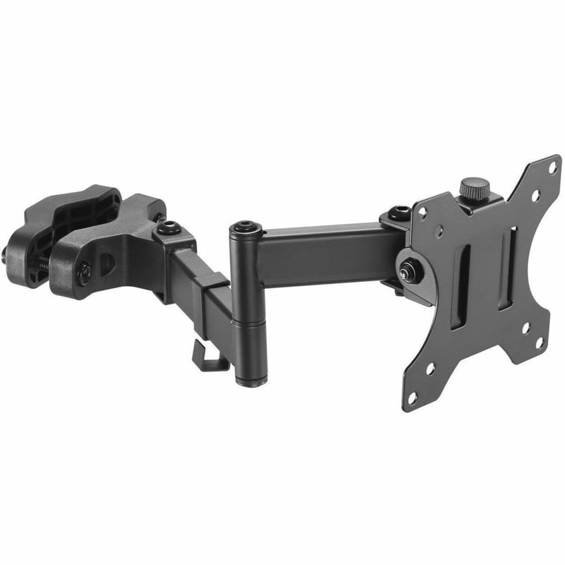 Amer Mounts PM111 Mounting Arm for Monitor, Pole Mount - Matte Black - Thumbnail 1
