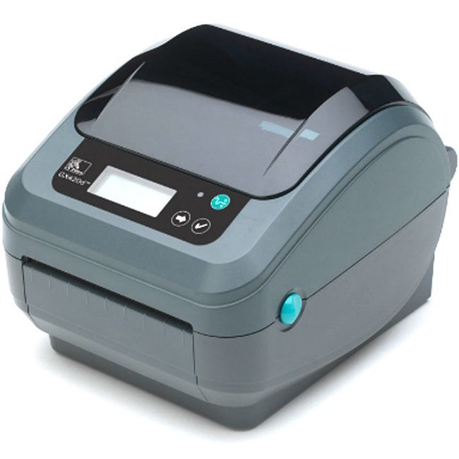 Zebra GX420d Desktop Direct Thermal Printer - Monochrome - Label Print - Fast Ethernet - USB - Serial - EU, UK