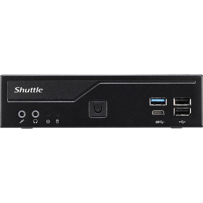Shuttle XPC slim DH610S Barebone System - Slim PC - Socket LGA-1700 - 1 x Processor Support - Thumbnail 4