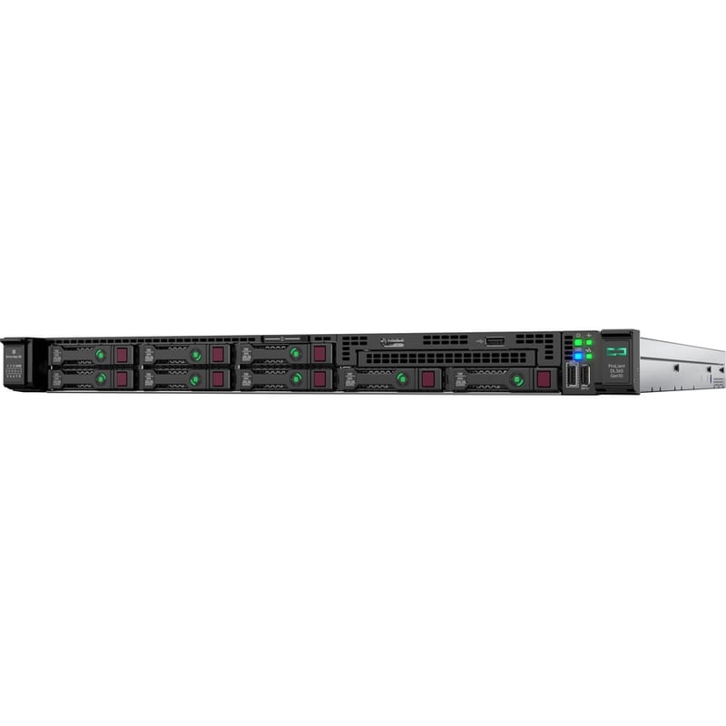 HP DL360 G10 1U SILVER 4214 16GB RAM 12GB/S SAS 1X500 W - Thumbnail 5