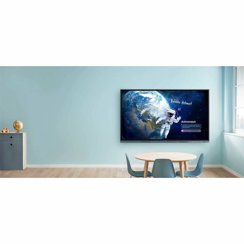 BENQ 86IN 4K IFP FOR EDUCATION 86IN BLACK 128GB W DONGLE - Thumbnail 2