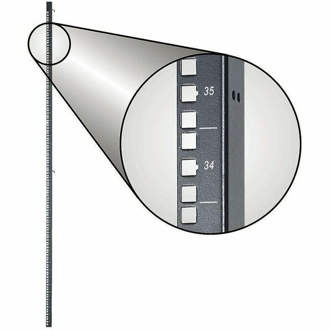 Panduit Net-Verse D-Type Tapped Equipment Rail Kit