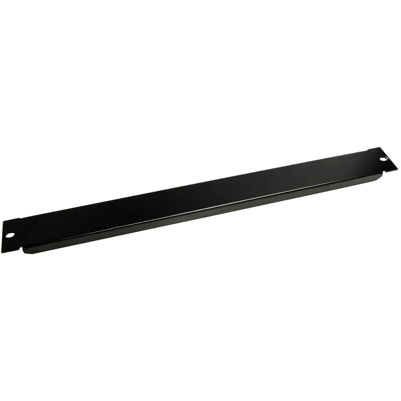 StarTech.com Blanking Panel " 1U " 19in " Steel " Black " Blank Rack Panel " Filler Panel " Rack Mount Panel " Rack - Thumbnail 1