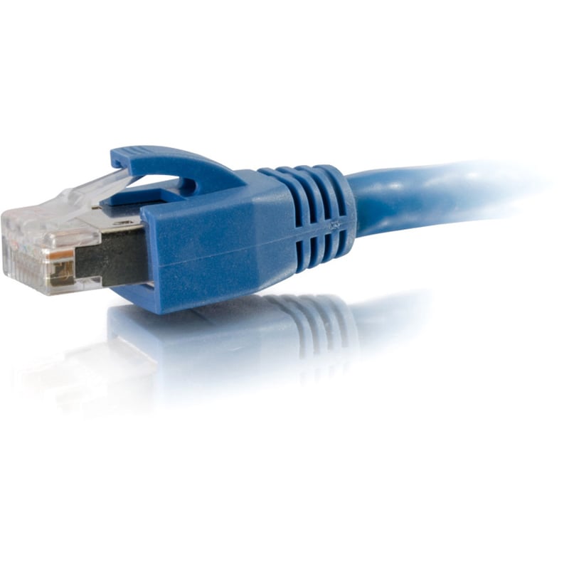150FT CAT6 SNAGLESS SOLID STP CABLE-BLU - Thumbnail 3