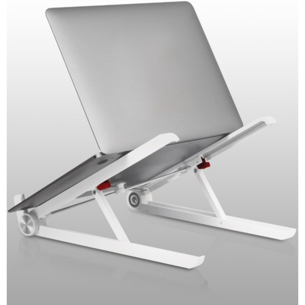 Aluratek Universal Portable Foldable Laptop and Tablet Stand - Thumbnail 4