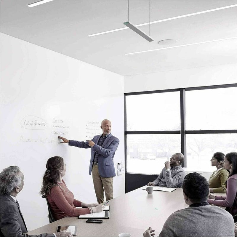 Shure MXA710 Microphone for Meeting Room, Zoom Room - Aluminum - Thumbnail 2