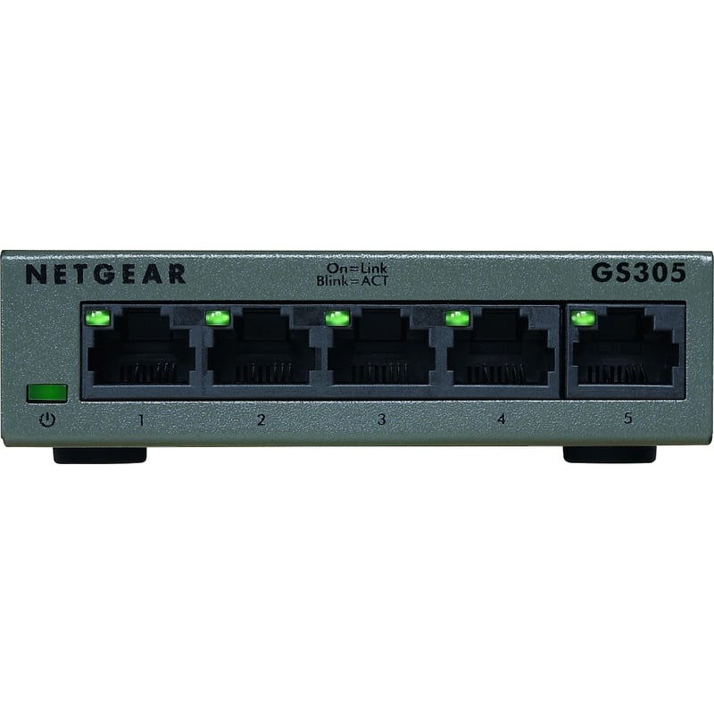 Netgear GS305 Ethernet Switch - Thumbnail 1