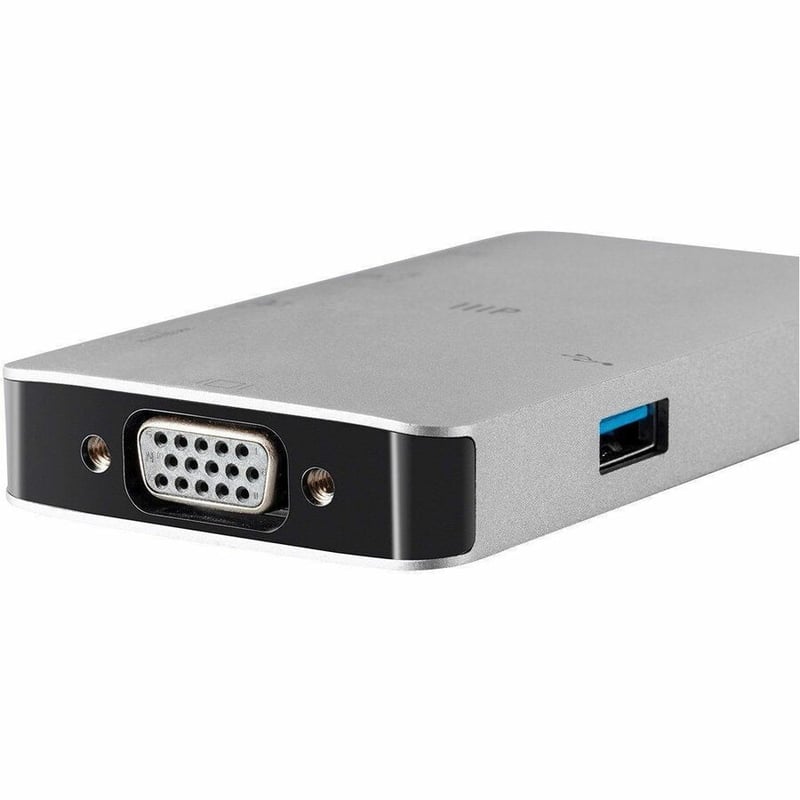 MONOPRICE CONSUL SERIES USB-C HDMI ADAPTER WITH VGA, GIGABIT ETHERNET, 2-PORT US - Thumbnail 5