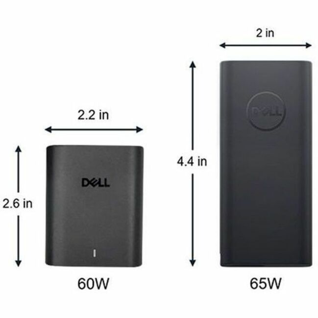 DELL 60W USB-C GAN ULTRA SLIM AC ADAPTER - Thumbnail 3