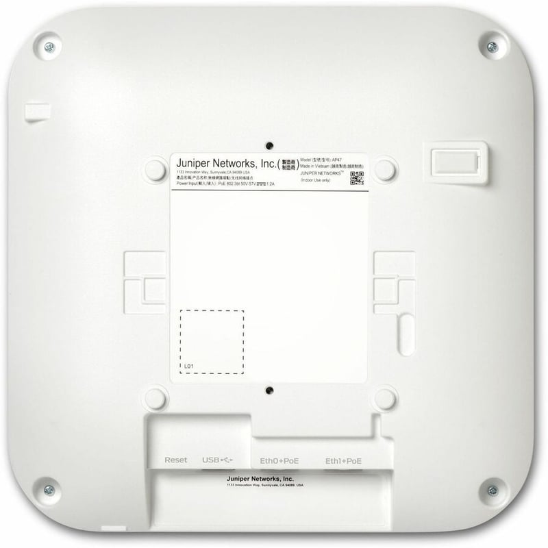 Mist AP47 Tri Band Wi-Fi 7 IEEE 802.11 a/b/g/n/ac/ax/be 28.80 Gbit/s Wireless Access Point - Indoor - Thumbnail 4