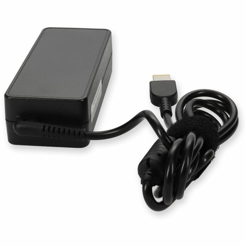 Lenovo 0A36258 Compatible 65W 20V at 3.25A Black Slim Tip Laptop Power Adapter and Cable - Thumbnail 4