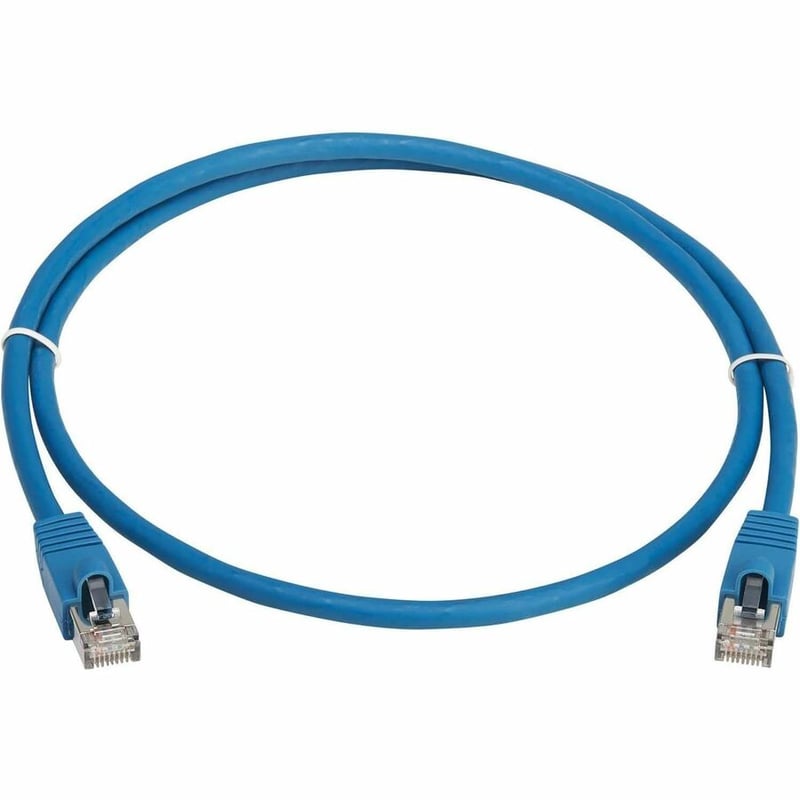 Eaton Tripp Lite Series Cat8 40G Snagless SSTP Ethernet Cable (RJ45 M/M), PoE, LSZH, Blue, 1.5 m (4.9 ft.) - Thumbnail 3