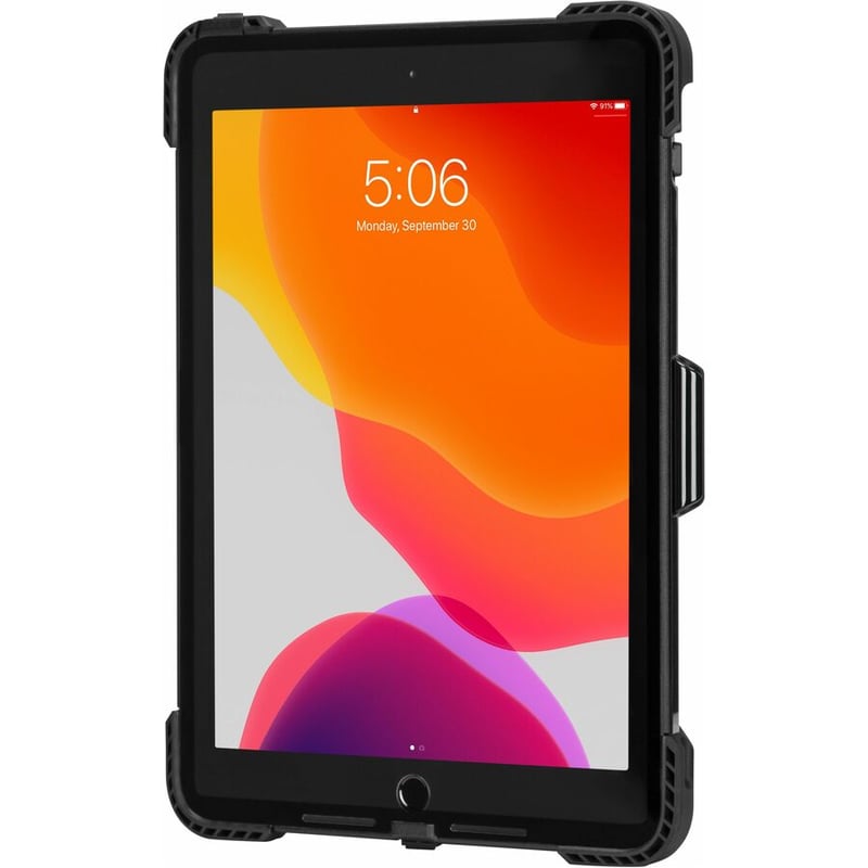 Targus SafePort THD500GL Rugged Carrying Case (Folio) for 10.2" to 10.5" Apple iPad (7th Generation), iPad (9th Generation), iPad (8th Generation), iPad Air, iPad Pro Tablet - Black - Thumbnail 5